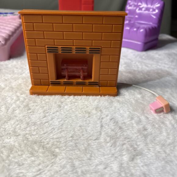 Rare 90s Meritus doll house Furniture Vintage Light Up Replacement Country Manor - Picture 9 of 11